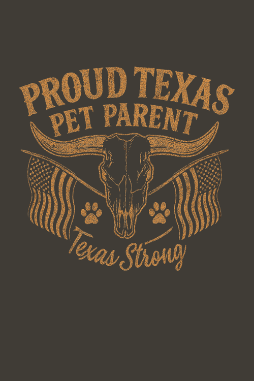 Texas Parent Horn Pigment Dyed Uni T (ALL PROFIT DONATED)
