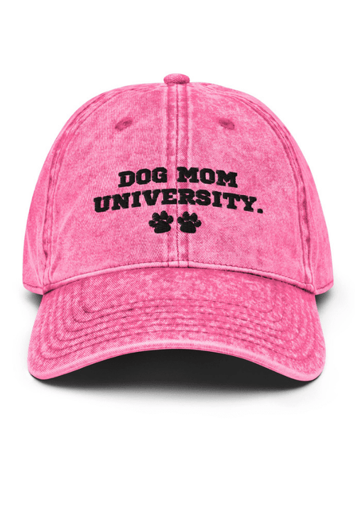 Dog Mom U (Vintage Cap)