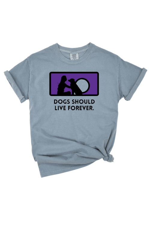 Live Forever Unisex T (Pigment Dyed)
