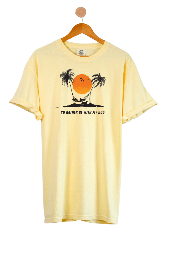 The Beach Uni T (Pigment Dyed)