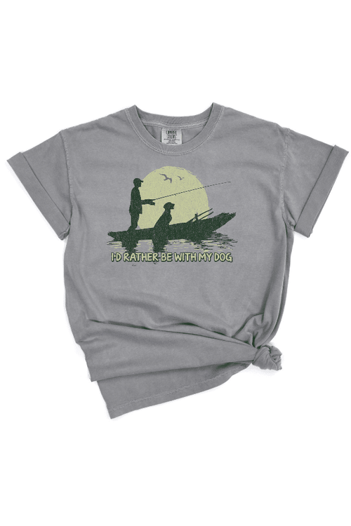 The Fishing T (Pigment Dyed)