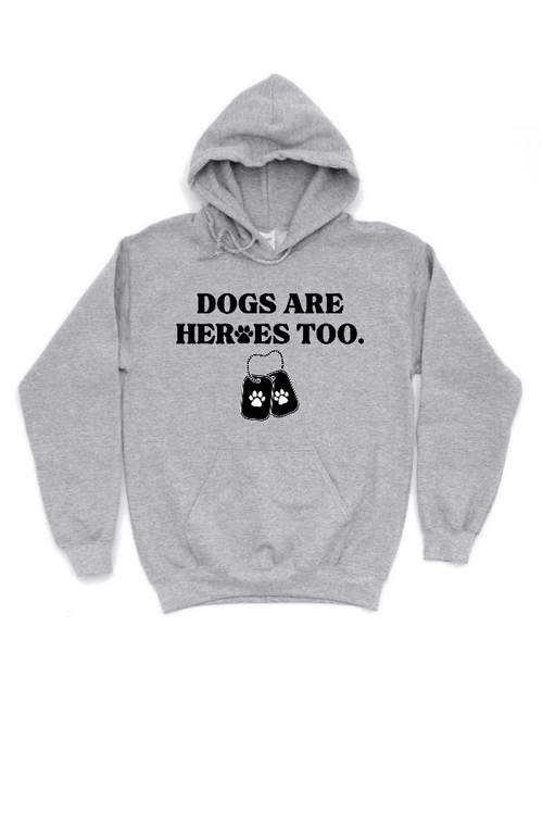 Heroes Too Hoodie (Unisex)