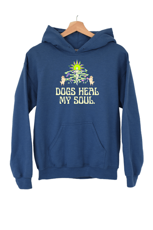 Dogs Heal My Soul (Unisex Hoodie)