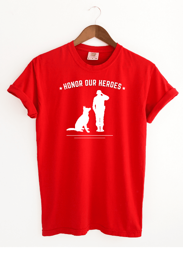 Honor Our Heroes (Pigment Uni T)