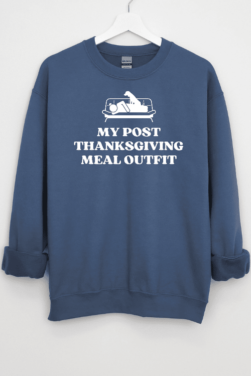 Meal Outfit Crewneck Sweatshirt (Unisex)