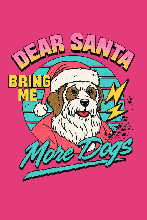 More Dogs Neon Vibes Crewneck Sweatshirt