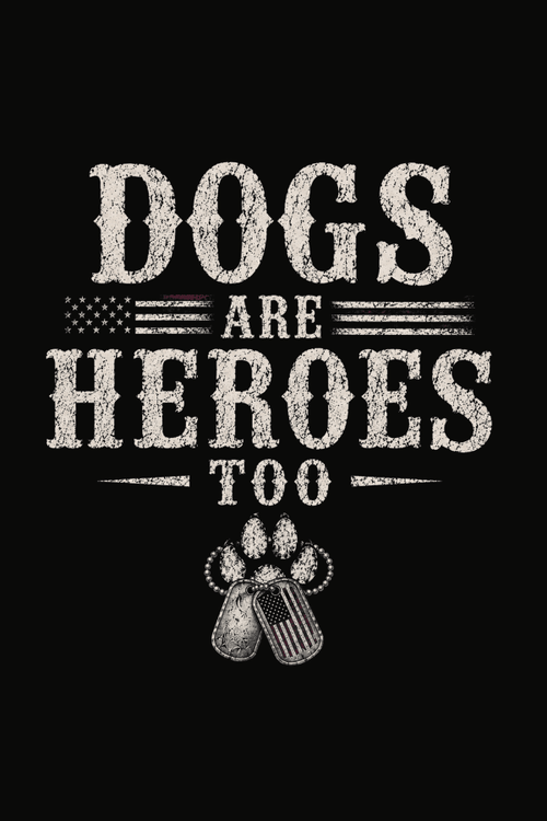 Heroes Too Mission K9 Pigment Dyed Uni T (All Profit Donated)