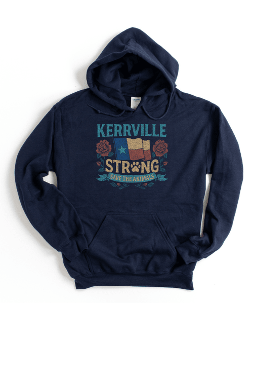 Kerrville Vintage Strong Uni Hoodie (ALL PROFIT DONATED)