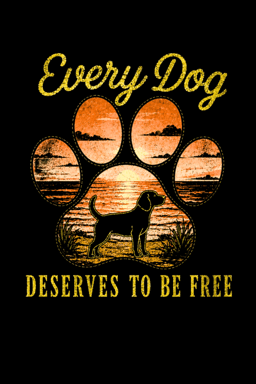 Free Western Paw Pigment Dyed Uni T (All Profit Donated)
