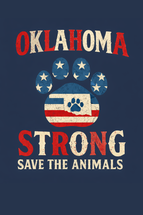 Oklahoma Flag Strong Uni Hoodie (All Profit Donated)