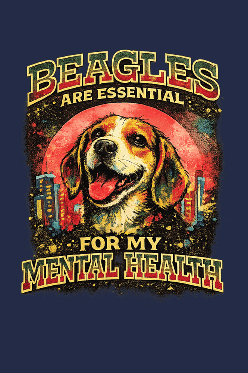 Beagle Mental Health Crewneck Sweatshirt (ALL PROFIT DONATED)