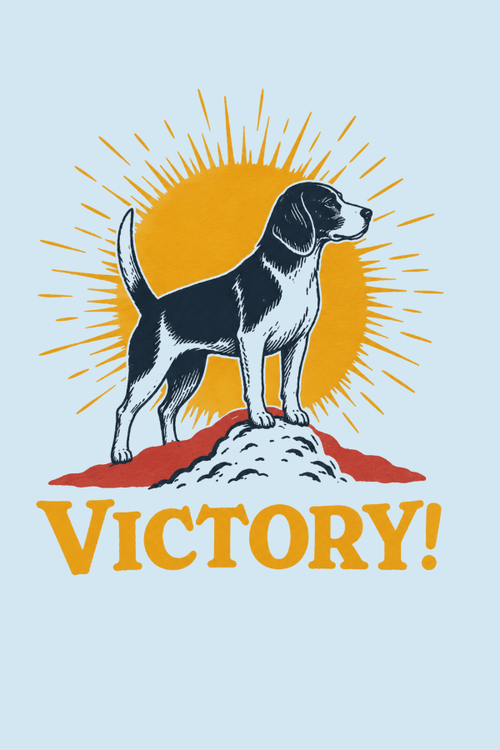Victory Pigment Dyed Uni T (All Profit Donated)
