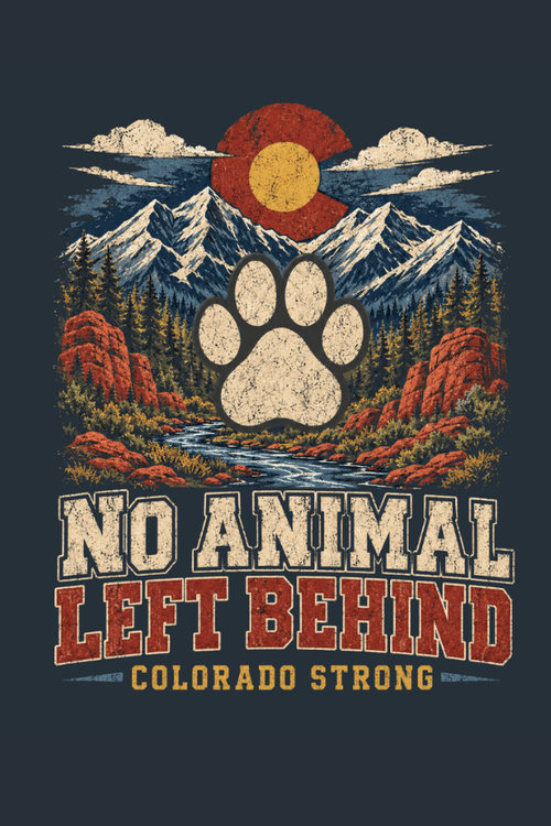 No Animal Mountain Strong Uni Hoodie (All Profit Donated)