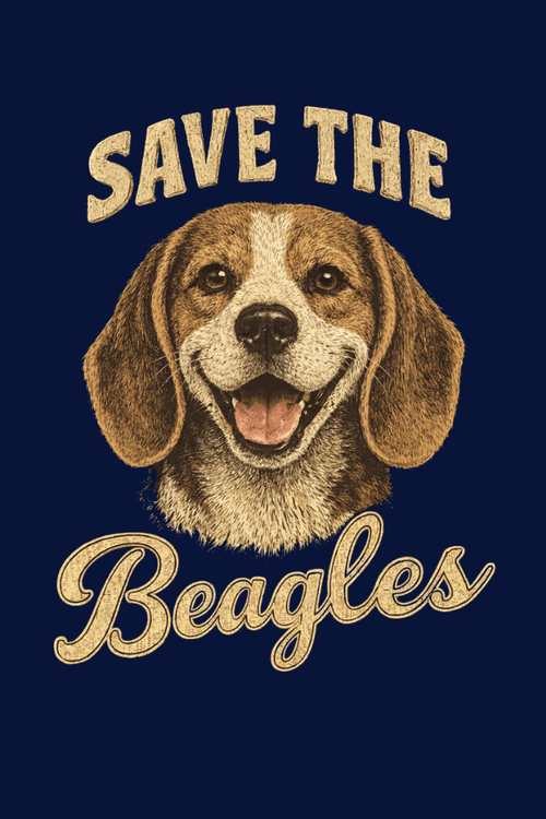 Save the Beagles Uni Hoodie (All Profit Donated)