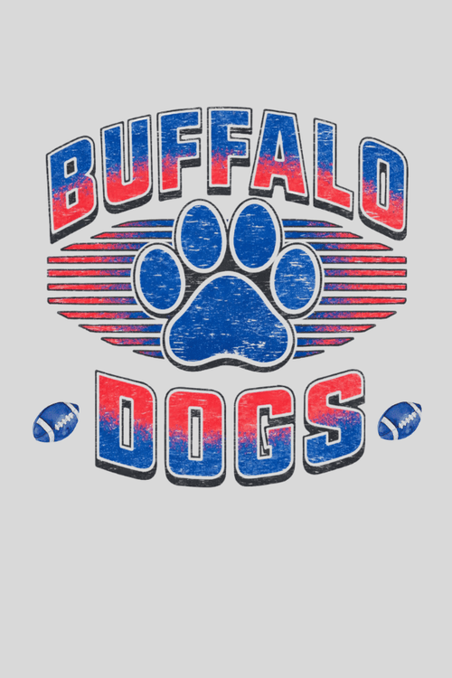 Vintage Buffalo Dogs Crewneck Sweatshirt