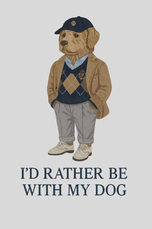 NEW: Grandpa Doggo Bear Uni Crewneck Sweatsthirt