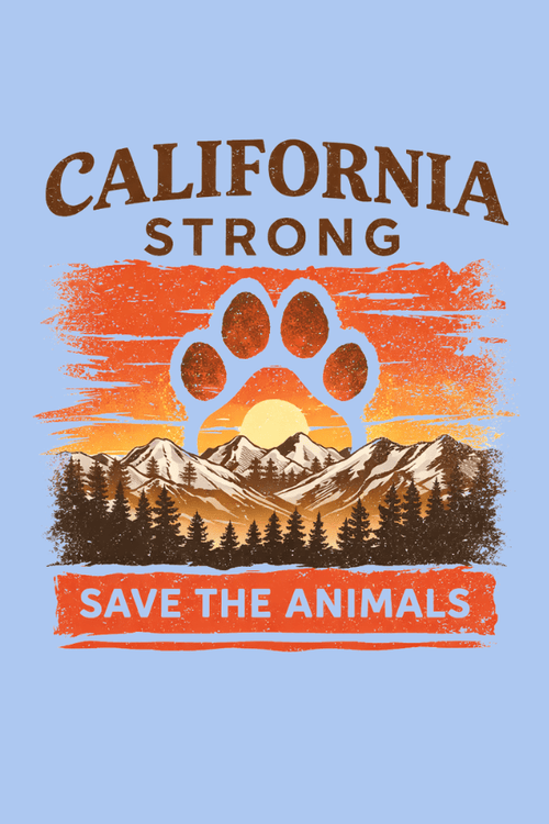 California Sunset Strong Crewneck (ALL PROFIT DONATED)