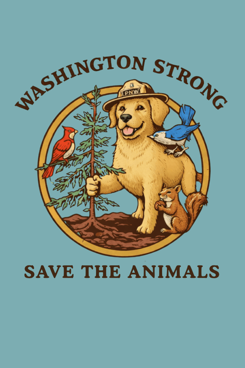 PNW Mountain Strong Uni Crewneck (ALL PROFIT DONATED)