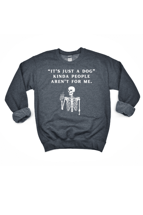 Just A Dog Halloween Sweatshirt (Unisex)