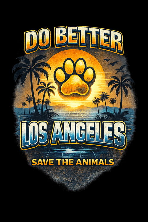 Do Better LA Vintage Crewneck Sweatshirt (All Profit Donated)
