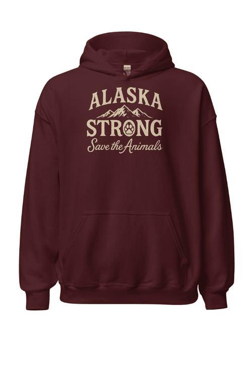 Alaska Strong Uni Hoodie (ALL PROFIT DONATED)