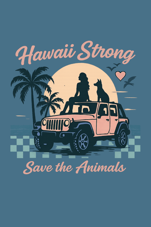 Hawaii Sunset Strong Uni Hoodie (All Profit Donated)