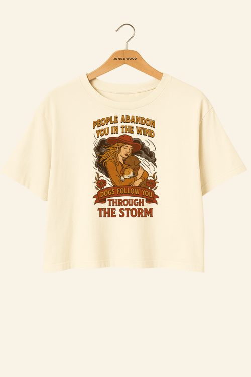Through the Storm Ladies Boxy T