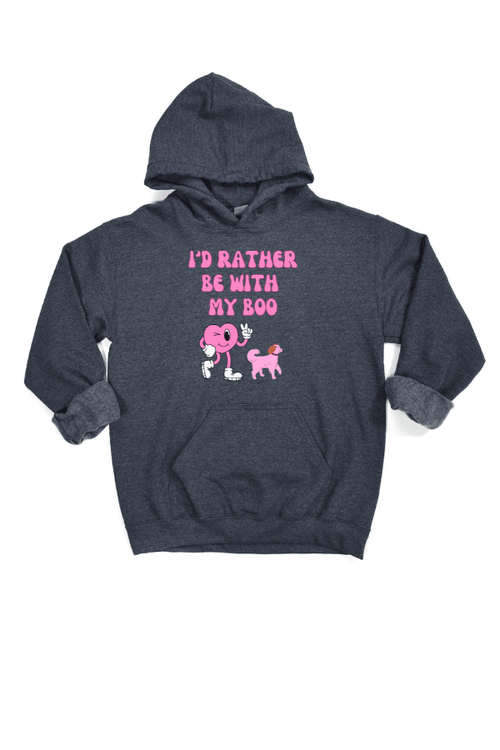 Valentine Boo Unisex Hoodie