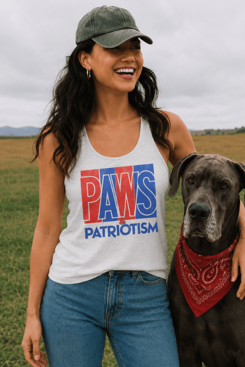 Paws & Patriotism Ladies Tank