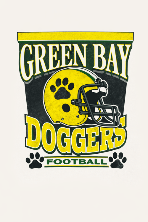 Vintage Game Doggers Crewneck Sweatshirt