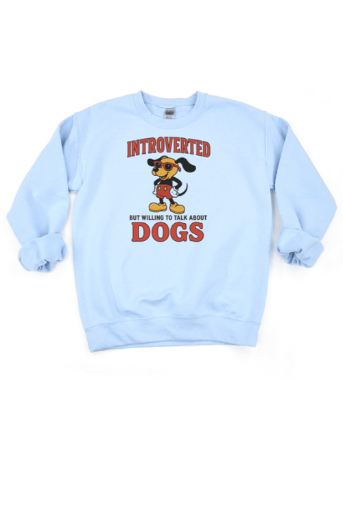 Introvert Vibes Uni Crewneck Sweatshirt