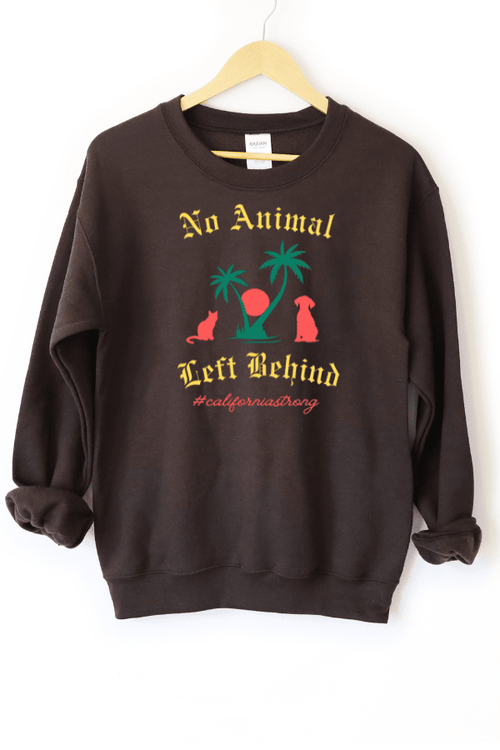 No Animal Left Behind Uni Crewneck (100% Profit Donated)