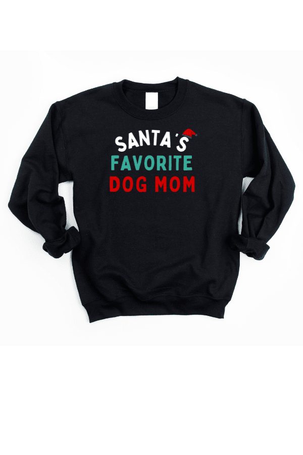 Santa's Dog Mom Sweatshirt (Unisex)