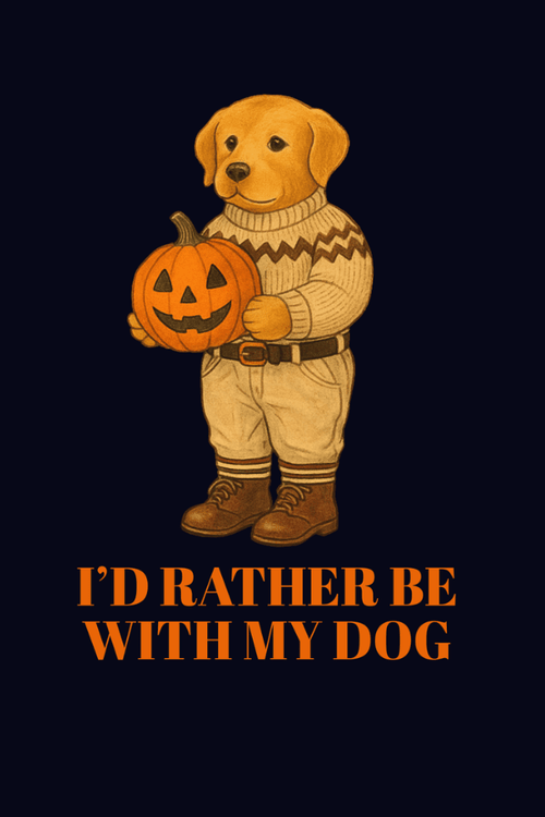 Doggo Halloween Vibes Crewneck Sweasthirt