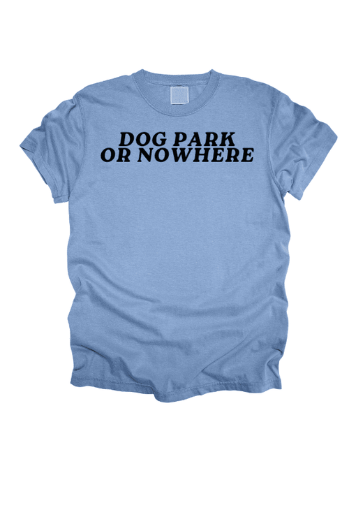 Dog Park Pigment Dyed Uni T