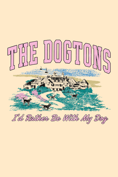 The Dogtons Mansion Pigment Dyed Uni T