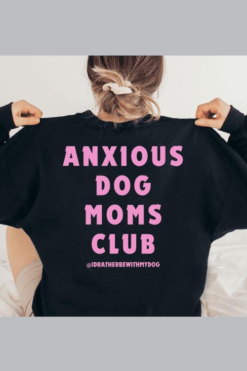 Anxious Club Crewneck Sweatshirt (Unisex)