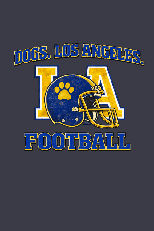 Vintage Dogs & LA Crewneck Sweatshirt