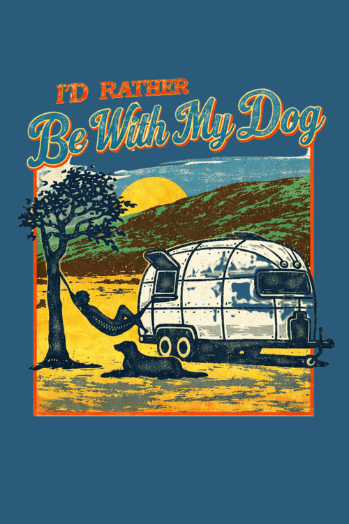 Retro Camper Pigment Dyed Uni T