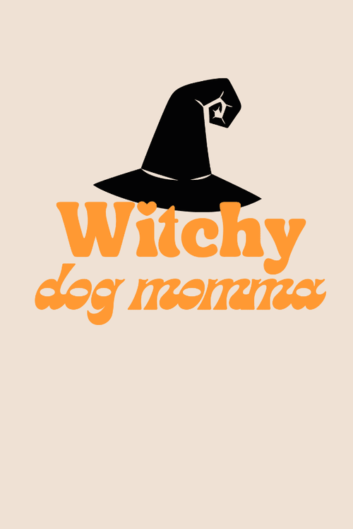 Witchy Dog Momma Crewneck Sweatshirt