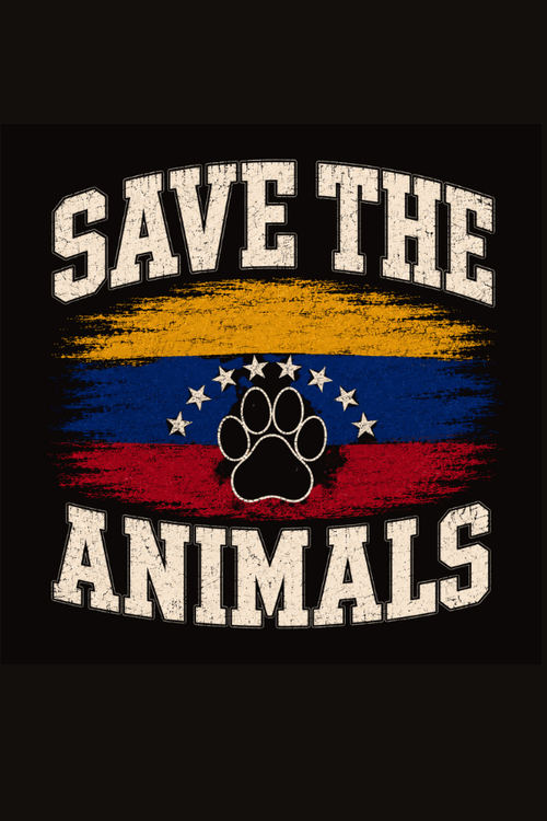 Save the Animals Venezuela Pigment Dyed Uni T (All Profit Donated)