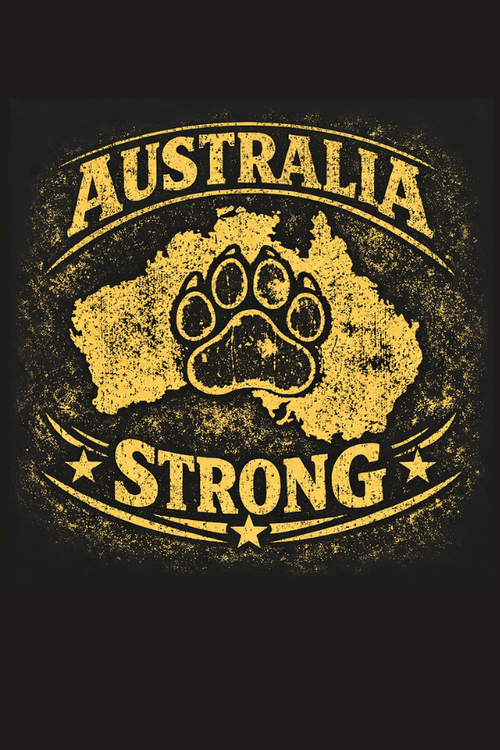 Vintage Australia Strong Uni Hoodie (ALL PROFIT DONATED)
