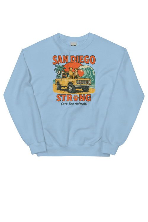 San Diego Strong Uni Crewneck (ALL PROFIT DONATED)