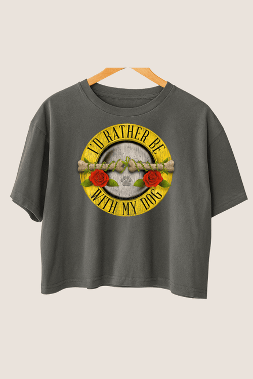 Bones & Roses Ladies Boxy T