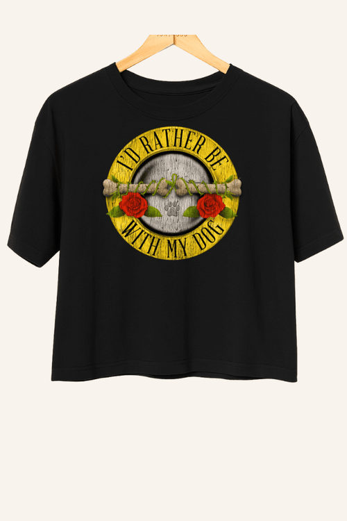 Bones & Roses Ladies Boxy T