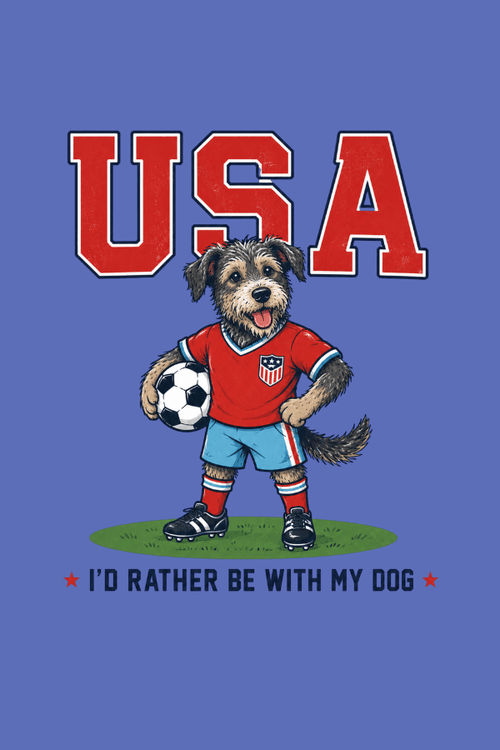 Captain Dog Pigment Dyed Uni T