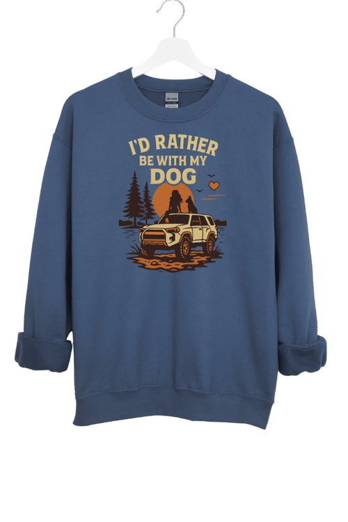 Sunset Runner Crewneck Uni Sweatshirt