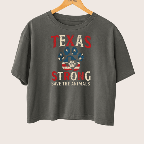 TX Strong Flag Boxy Pigment Dyed T (ALL PROFIT DONATED)