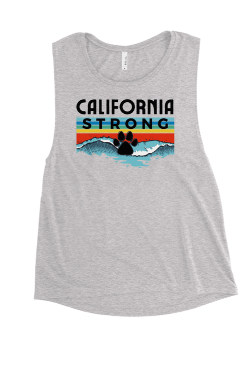 Cali Beach Strong Ladies Tank (100% Profit Donated)