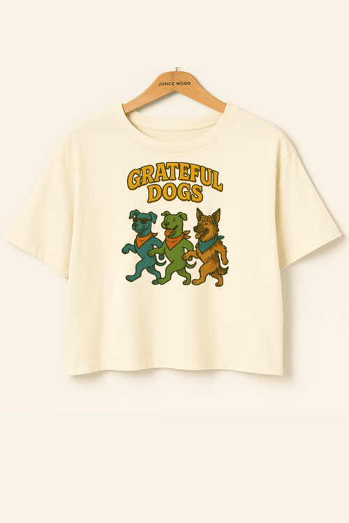 Grateful Dogs Ladies Boxy T